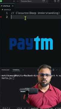 Closures - JavaScript Interview Question #dsa #interview #coding