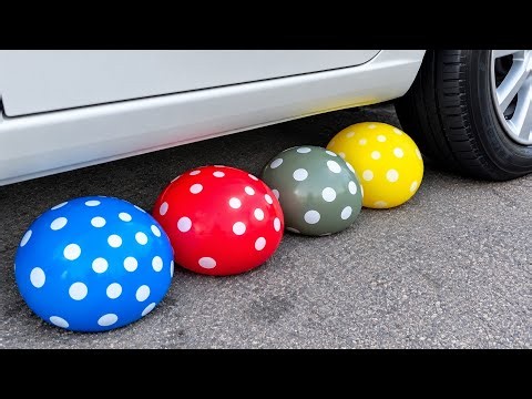 Ultimate Wheel Crushing Test: Balloons, Ice & Super Crunchy ASMR!