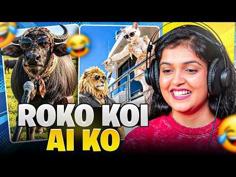 Ai Day By Day 📈 | Reacting to the Craziest AI Memes 😂| Ft. Sonal kaushal |  (Funniest Reaction)