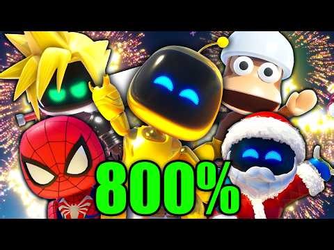 I 800%'d Astro Bot, Here's What Happened