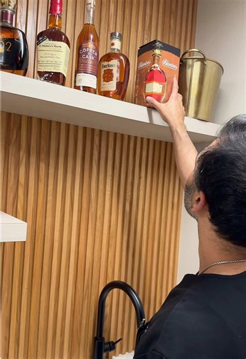 Stop adjusting the array of bourbon bottles and start slicing🥃 - #stdenismedical #doctor #fyp #trending