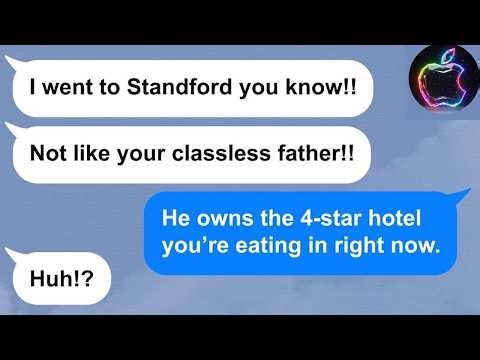 【Apple】My stuck-up FIL bragged about Stanford and insulted my father… I shut him down
