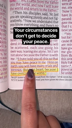 Jesus Told You How to Have Peace | John 16:33