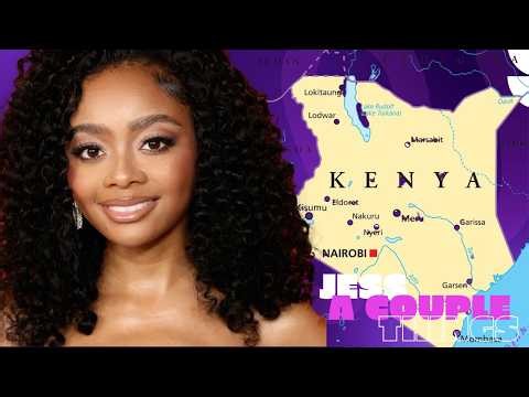 SKAI JACKSON Says Kids In KENYA Don't Have Mirrors ...