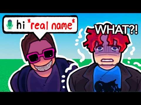 Trolling as CREEPY STALKER on Roblox Voice Chat...