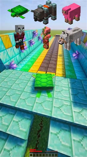 Can Minecraft Mobs Cross the Ultimate Lava Bridge? 🔥😱