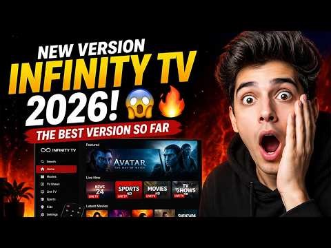 NEW VERSION INFINITY TV 2026! 😱🔥 The best version so far