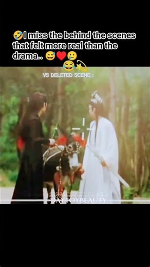 😂🍁Do you also rewatch Untamed just for the bloopers?⁉️#cdrama #weiying #lan zhan#untamed#untamed