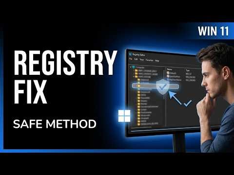 Fix Windows 11 Registry Issues Safely | Step-by-Step Guide