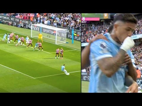 Enzo Fernandez Crazy Freekick Goal vs Sunderland 😳 | Manchester City | Premier League Highlights