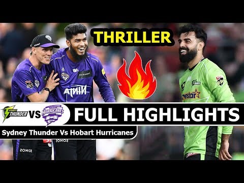 Sydney Thunder Vs Hobart Hurricanes BBL 21th Match Full Highlights 2026 | ST VS HH Big Bash League