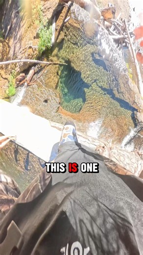 Such a unique little jump #cliffjumping #travel #gopro