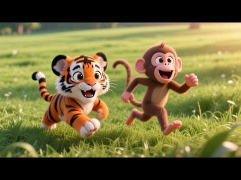 Jungle Gym Adventure | Counting Steps Song for Kids | Fun Numbers Nursery Rhyme