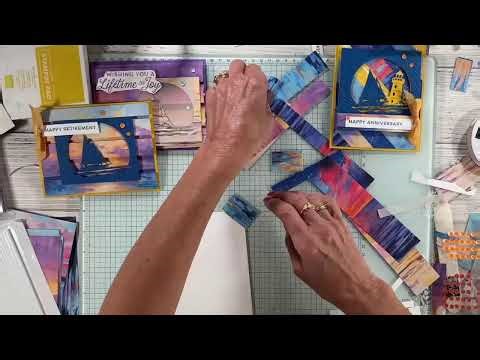 Scenic Coast Fun Fold is SO EASY But LOOKS WOW!