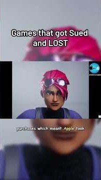 When Fortnite SUED Apple...