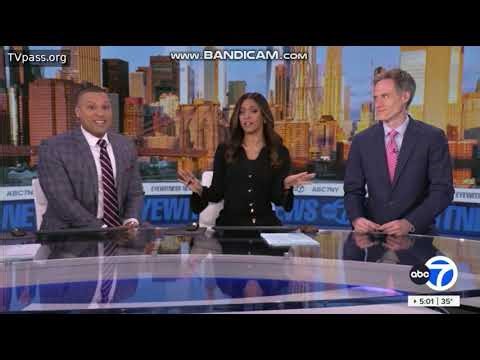 WABC ABC 7 Eyewitness News this Morning at 5am open January 1, 2026