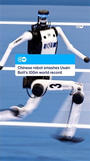Chinese robot smashes Usain Bolt's 100m world record | DW News