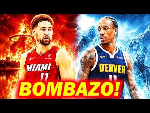 BOMBAZOS NUEVOS! KLAY A MIAMI, DEROZAN A DENVER!