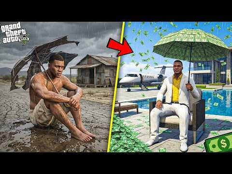 GTA 5 : Franklin Convert His Poor Life To Richest Life in GTA 5 !