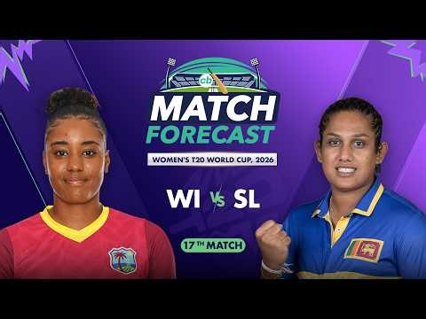 Match Forecast: Women's T20 WC - WI W vs SL W, 17th Match