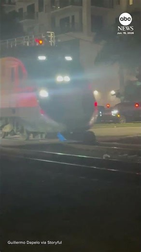 Delivery robot demolished by train in South Florida