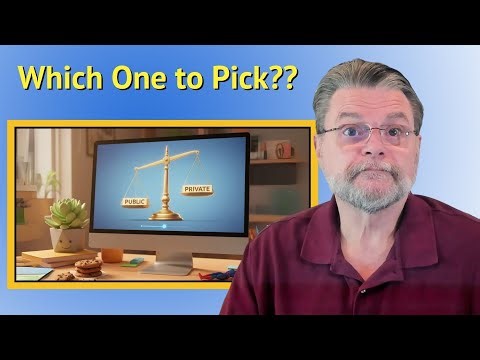 Public or Private? Picking and Changing the Windows Network Setting