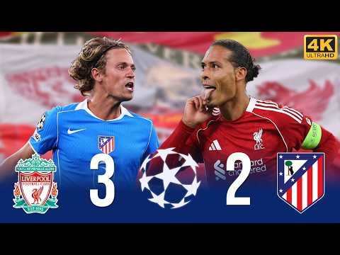ANFIELD DRAMA UNLEASHED 🔥 Liverpool (3-2) Atletico Madrid ● UCL 2026 🎬 4K