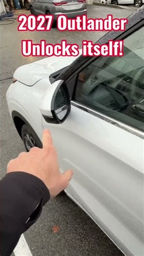 2027 Outlander - real life test - Automatic Unlock!