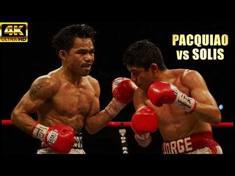 Manny Pacquiao vs Jorge Solis | KNOCKOUT Boxing Fight | 4K Ultra HD