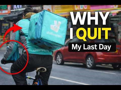 Why I QUIT Deliveroo… My Last Delivery in London