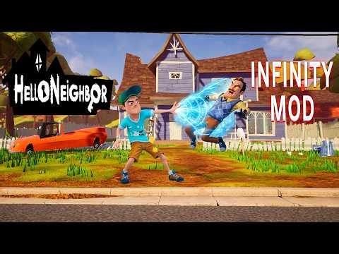 Hello Neighbor Invisible Man Walkthrough Act 1 and Act 2 in the game Hello Neighbor Infinity Mod