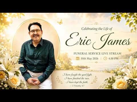 || Live || Funeral Service Of Eric James ||