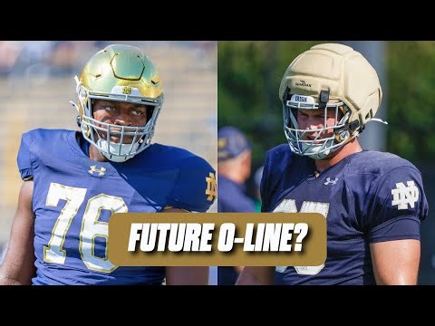 Notre Dame offensive line outlook for 2026 | Who will start with Schrauth & Wagner to the NFL?
