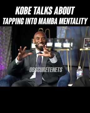 Kobe talks about tapping into Mamba Mentality #shorts #kobebryant #nba #motivation #inspiration