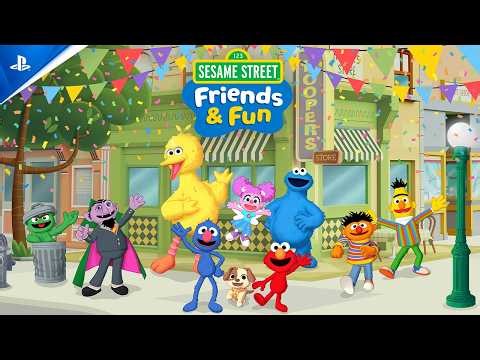 Sesame Street: Friends & Fun - Launch Trailer | PS5 & PS4 Games
