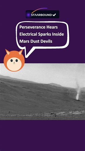 Perseverance Hears Electrical Sparks Inside Mars Dust Devils #spaceexploration #nasa