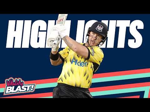 D’Arcy Short Smacks 92* | Gloucestershire vs Surrey - Highlights | Vitality Blast 2026