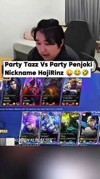 Tazz vs. Party Penjoki HajiRinz #mobilelegends #mlbb #tazz