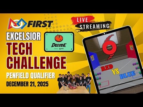 LIVE: FIRST Tech Challenge Robotics | 2025 Penfield Qualifier | DECODER