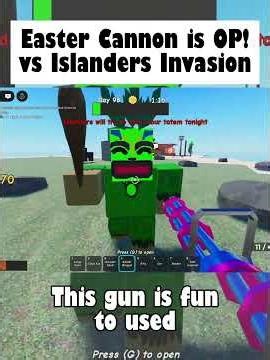 Easter Cannon is INSANE! Blasting Islanders with Explosive Eggs 💥🐣