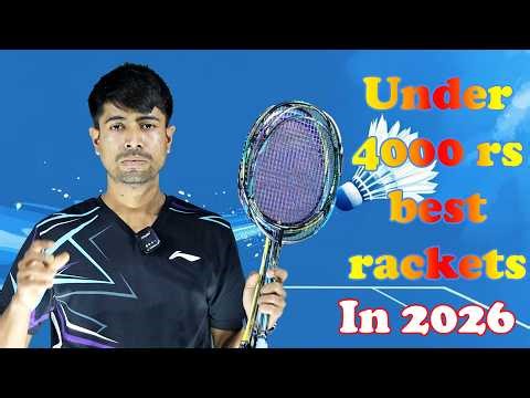 Best Badminton Rackets Under ₹4000 🏸 Full Review | Power, Speed & Control Tested!