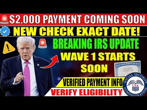 $2,000 Incentive Check UPDATE 🚨 Executive Order Signed + Official Payment Date Explained