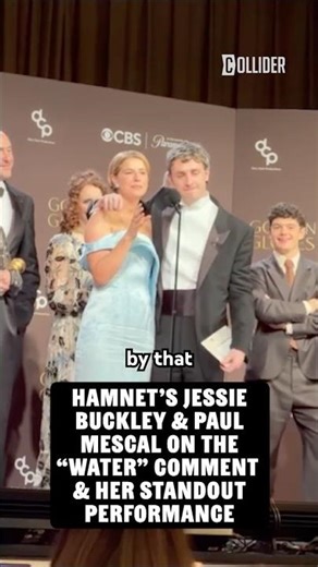 Hamnet’s Jessie Buckley & Paul Mescal on the “Water” Comment & Her Standout Performance 🎭 #hamnet