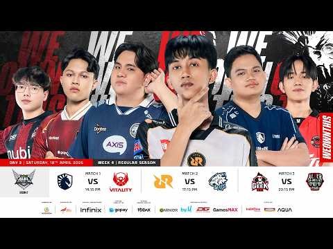 🔴 LIVE | MPL ID S17 | Regular Season Day 2 Week 4 | English