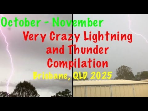 Dangerous Lightning Strikes Compilation *LOUD THUNDER*
