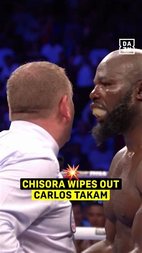 Derek Chisora's most iconic O2 moment when he WIPED OUT Carlos Takam 💥