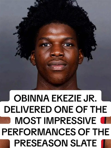 Louisville freshman Obinna Ekezie Jr. delivered one of the most impressive performances of the college basketball exhibition slate, helping the Cardinals secure an 89-83 road win over Kansas at Allen Fieldhouse. The 7'2
