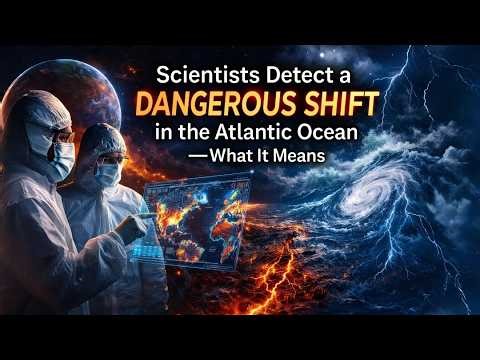 🌊 Scientists Detect a Dangerous Shift in the Atlantic Ocean — What It Means for Our World