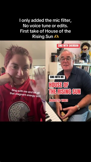 #duet with @Sheridan #singwithsheridan House of the Rising Sun! With this voice, I am insufferable. Hear me sing. #singing #instrumental