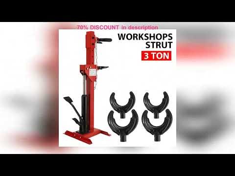 #3T Strut Spring Compressor Auto Shock Absorber Disassembly Tool Hydraulic Spring Compressor for St